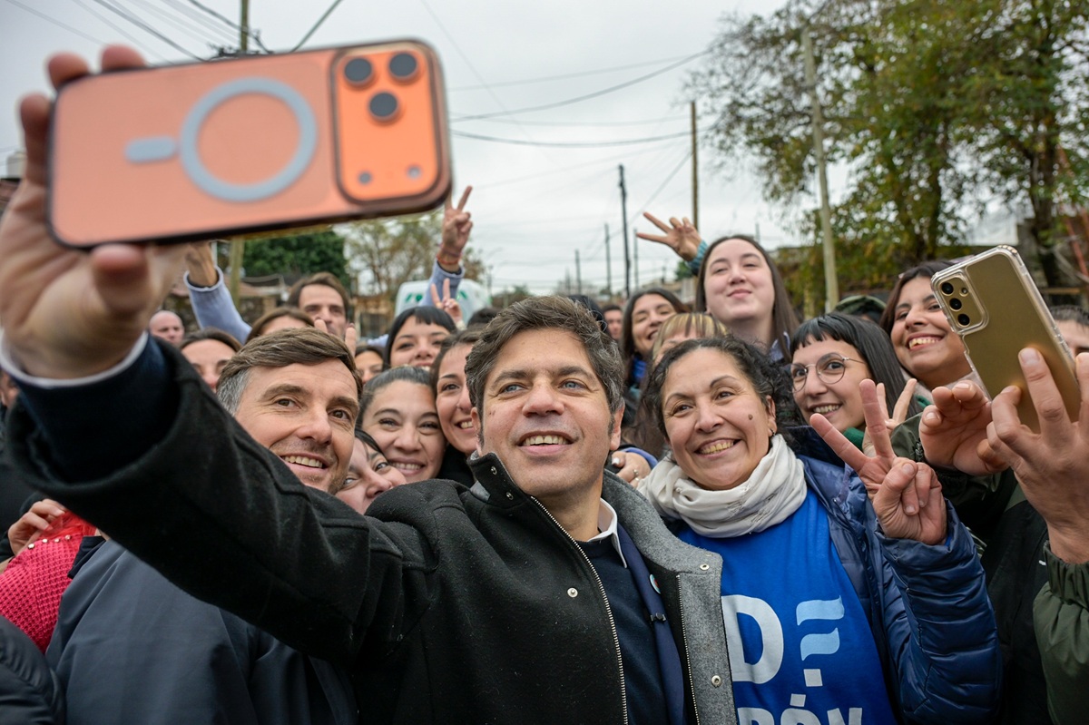 Kicillof en Morón
