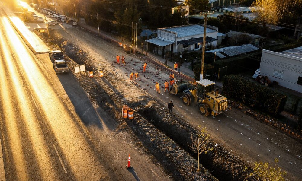 Obras en Ruta 205