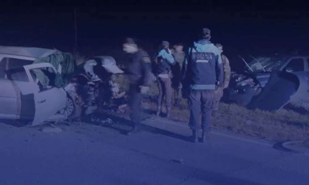 choque frontal en ruta 30