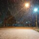 nieve en Tres Arroyos