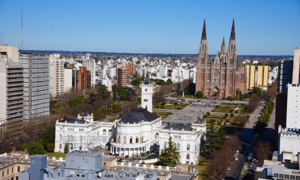 La Plata desde el aire