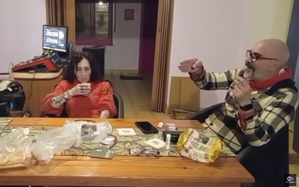 Pablo Balario en el stream La Comadreja