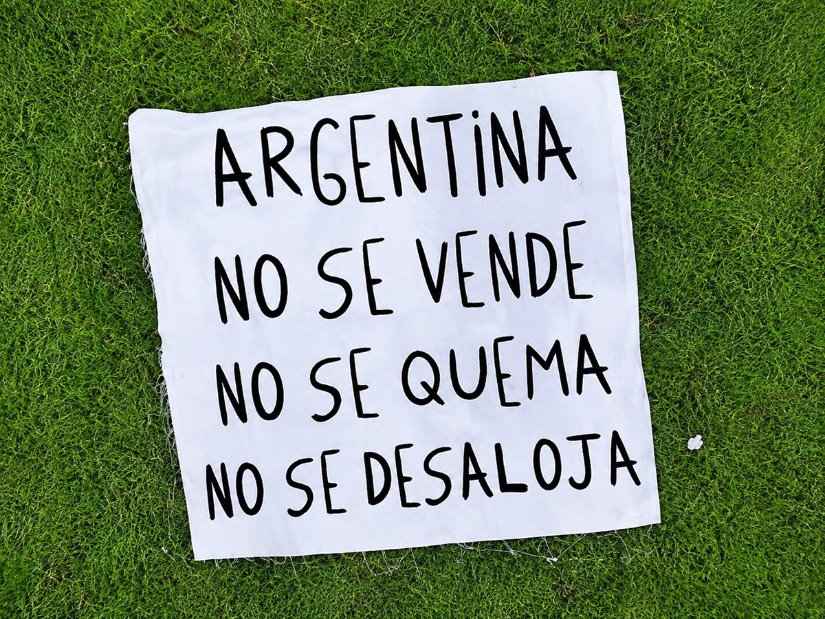 marcha contra ley de tierras
