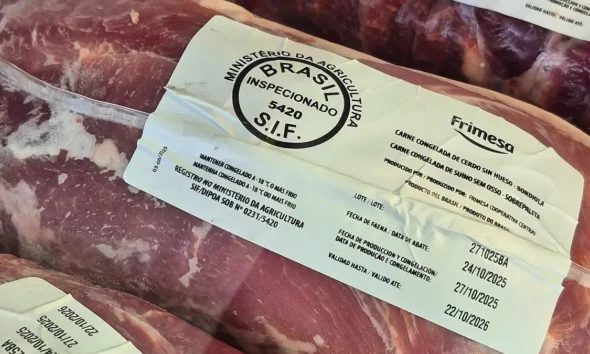 carne porcina importada