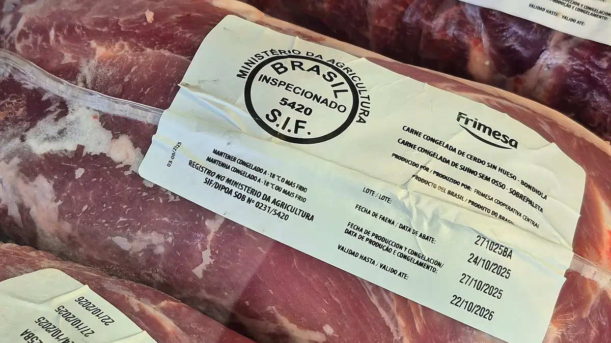 carne porcina importada