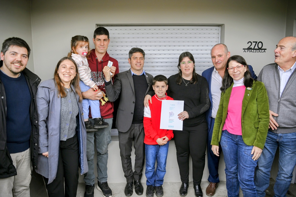 Kicillof en La Madrid