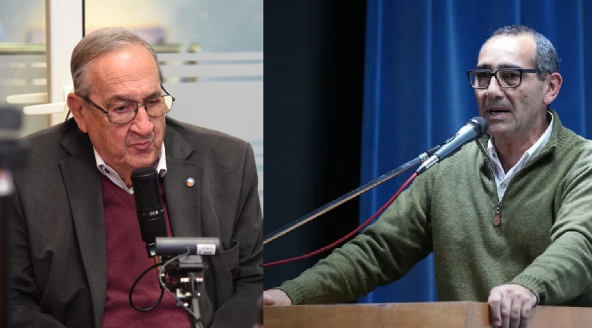 Miguel Lunghi y Nelson Sombra
