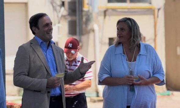 Matías Rappallini y Lorena Otermín