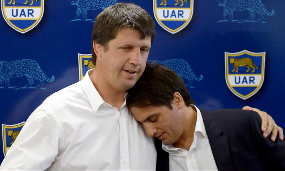 Santiago Phelan y Agustín Pichot