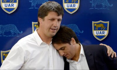 Santiago Phelan y Agustín Pichot