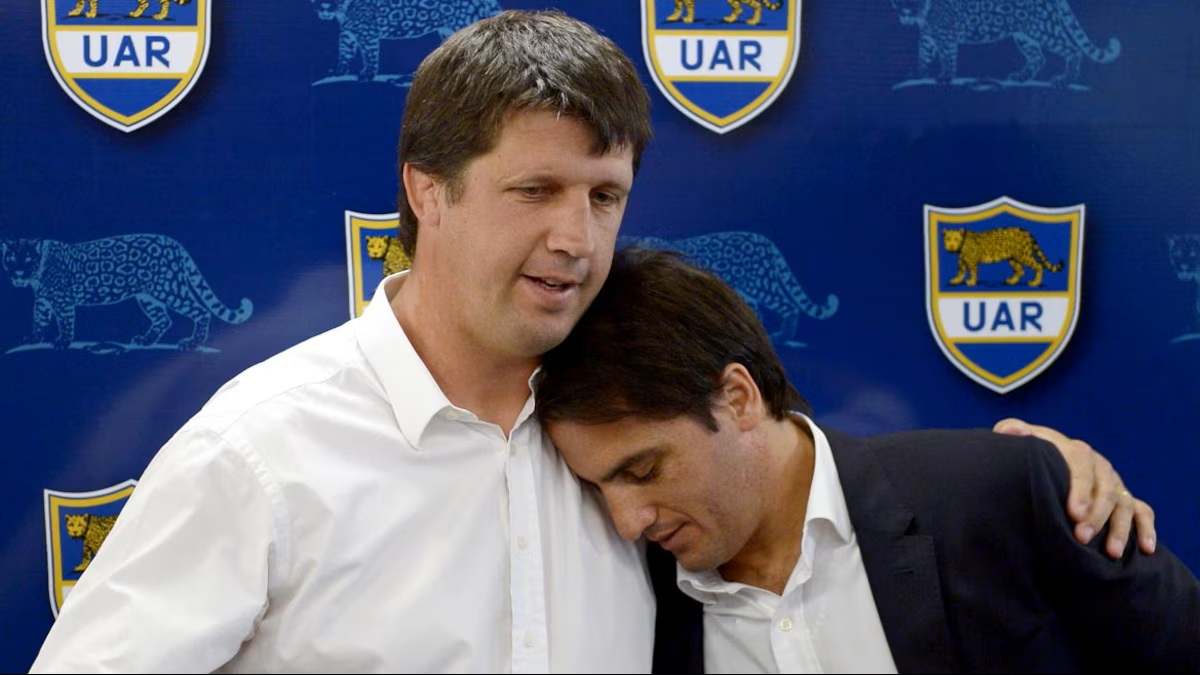 Santiago Phelan y Agustín Pichot