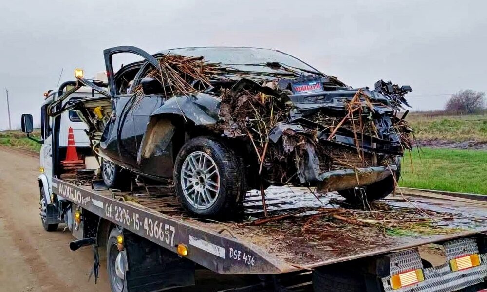 vuelco en ruta 5
