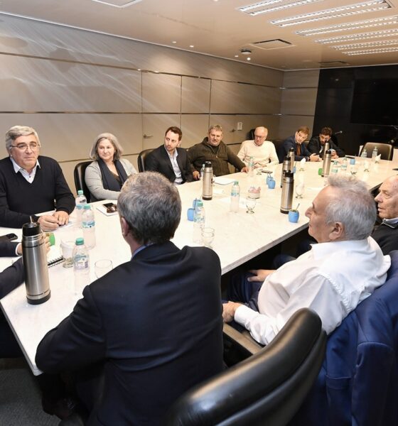 Kicillof con la cámara de biodiesel