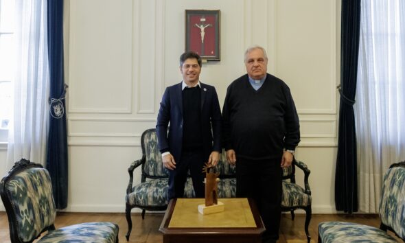 Kicillof y Marcelo Daniel Colombo