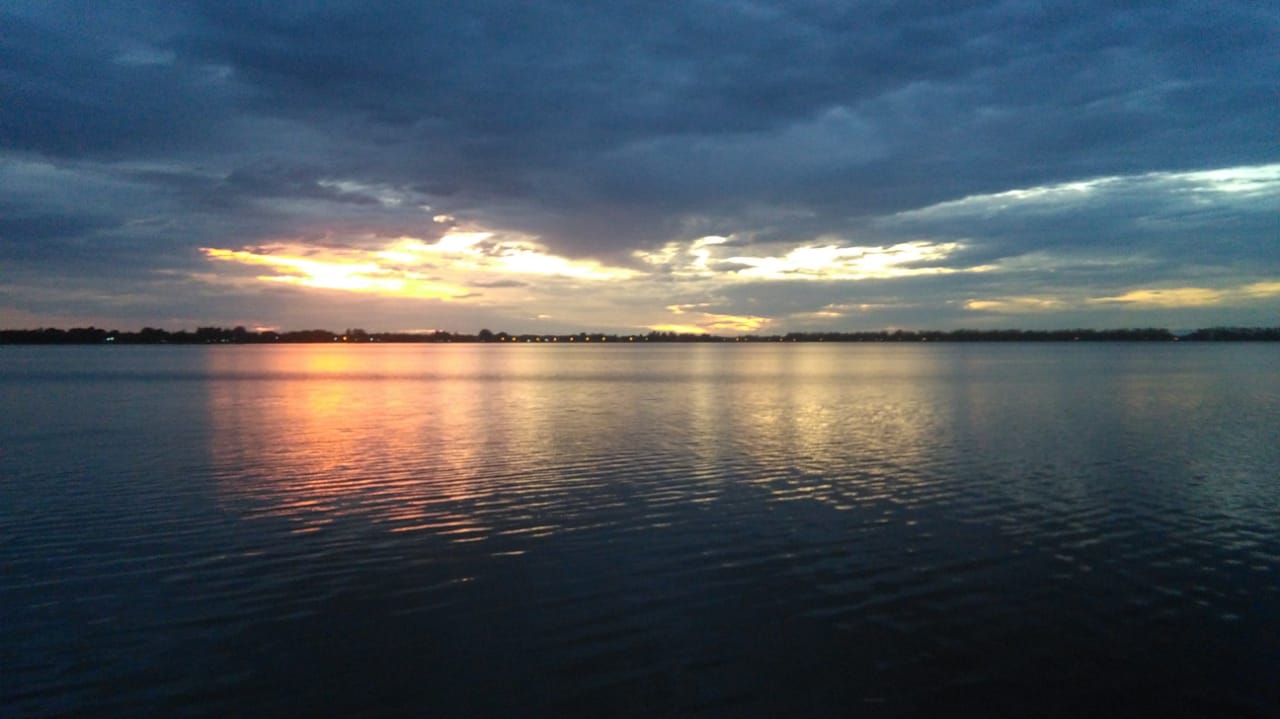 laguna del monte Guaminí